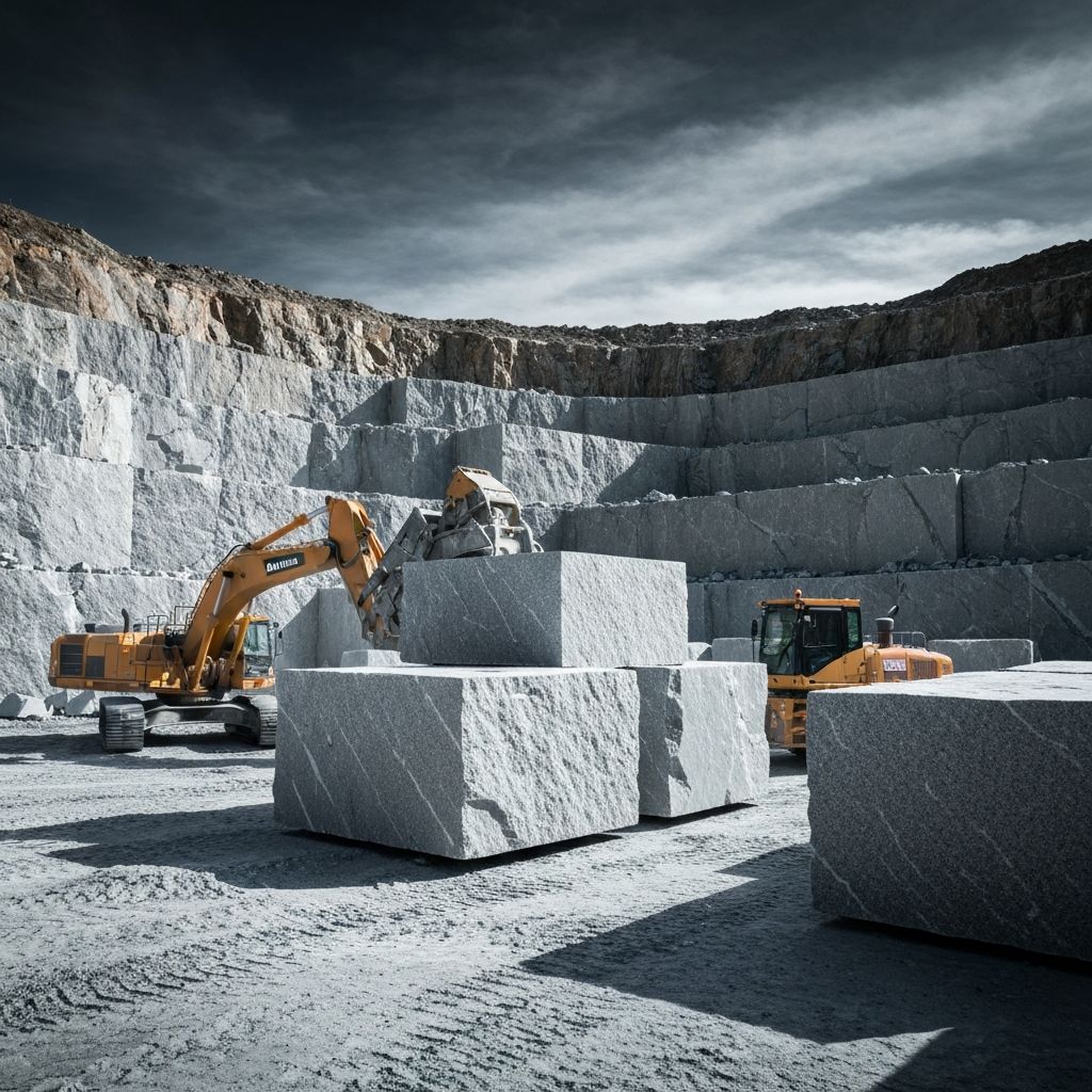 Carrière de granite